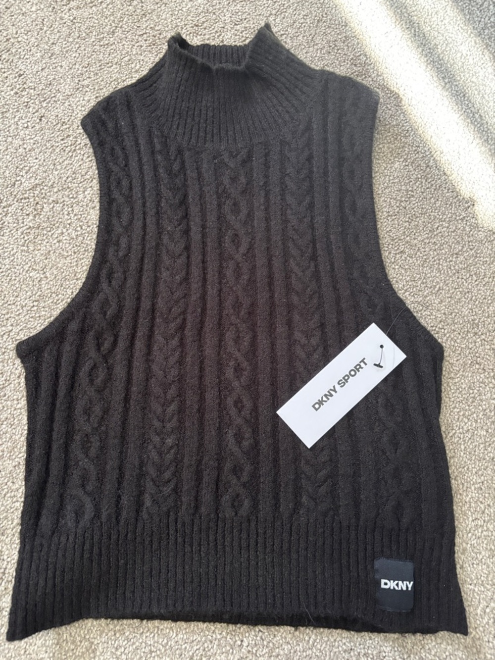 NWT DKNY Sport sleeveless sweater